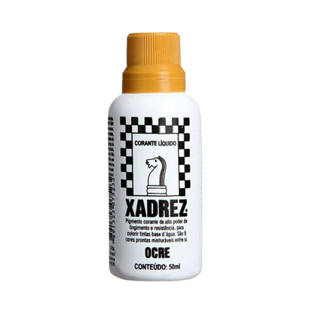 Corante liquido xadrez ocre 50ml