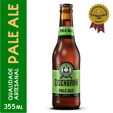 Cerveja Eisenbahn Pale Ale Long Neck 355Ml