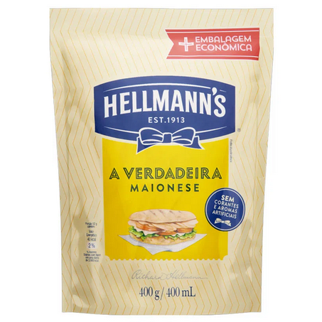 MAIONESE HELLMANN S 400G SCH