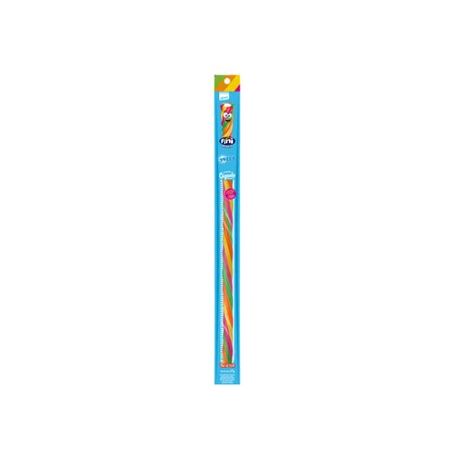 Balas fini tubes regaliz twister gigante 27g