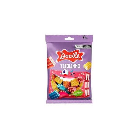 Bala Docile Tijolinho Pacote 70g 