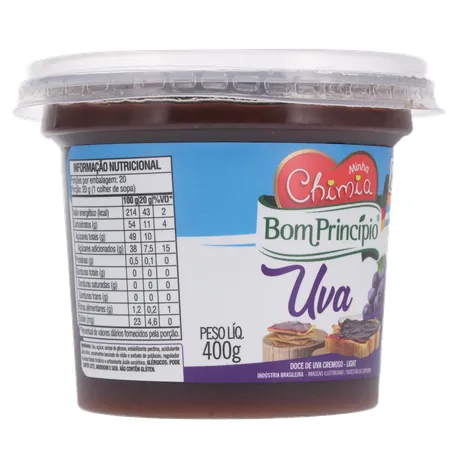 Doce bom principio uva light 400g 360-32
