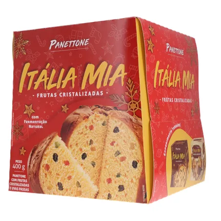 PANETONE ITALIA MIA 400G FRUTAS 360-21