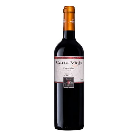 Carta vieja-vinho 750ml carmenere
