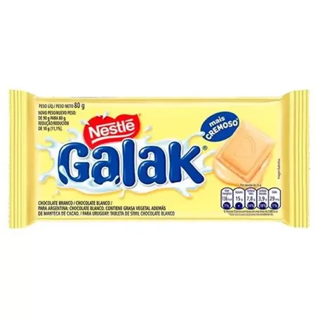 NESTLE BARRA CHOC GALAK 80G