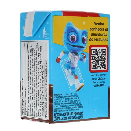Bebida Láctea Friminho Chocolate Tetra Pack 200Ml 360-14