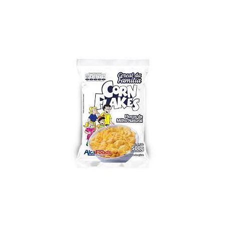 Cereal alcafoods corn flakes sem acucar 500g