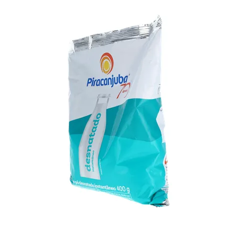 Leite em Pó Piracanjuba Desnatado Instantâneo Pacote com  400G 360-5