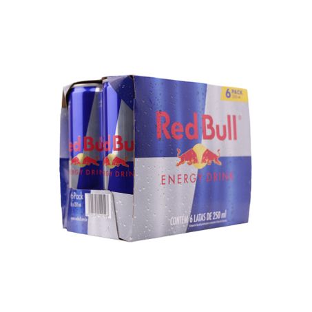 Energetico red bull trad 250ml 6un 360-23