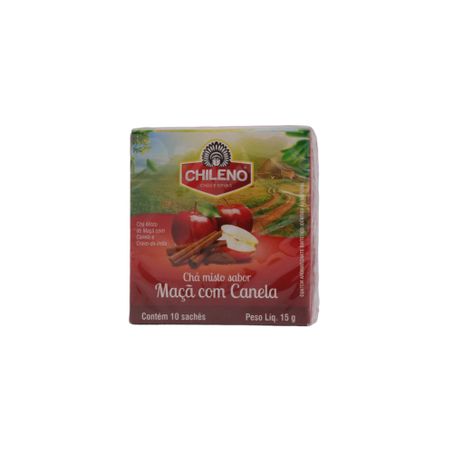 Chá Misto Chileno Maça com Canela Caixa com 10un - 15gr 360-31