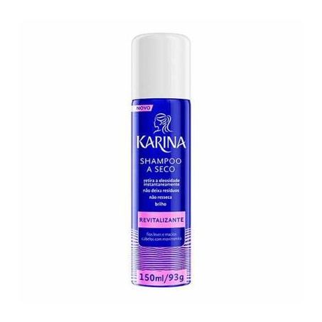 SHAMPOO SECO REVITALIZANTE KARINA 150 ML          
