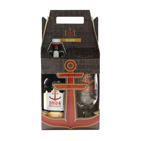 Kit cerv imigracao pilsen c/copo un