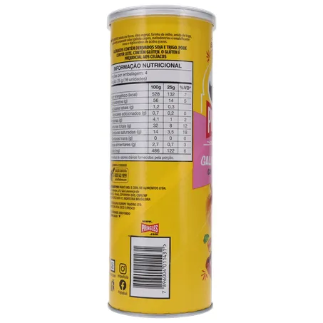SALGADINHO BATATA PRINGLES GOSTINHO BRAZUCA GALINHA CAIPIRA LATA 100G 360-14