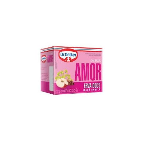CHÁ DR. OETKER AMOR 12G