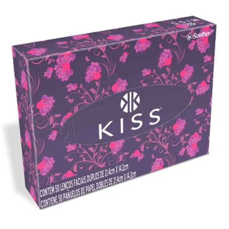 LENCO DE PAPEL FACIAL KISS 50UN