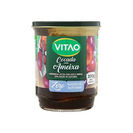 DOCE DE LEITE VITAO 200G ZERO ACUCAR COC/AMEI