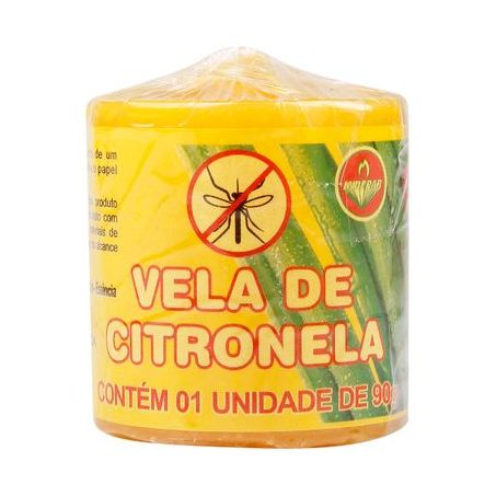 Vela repelente citronela indepar 90g