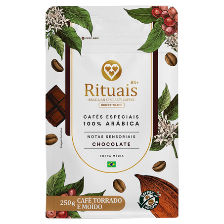 Café Rituais 3 Corações 250g - Chocolate
