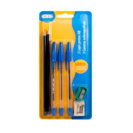 Kit escolar cis 7pcs