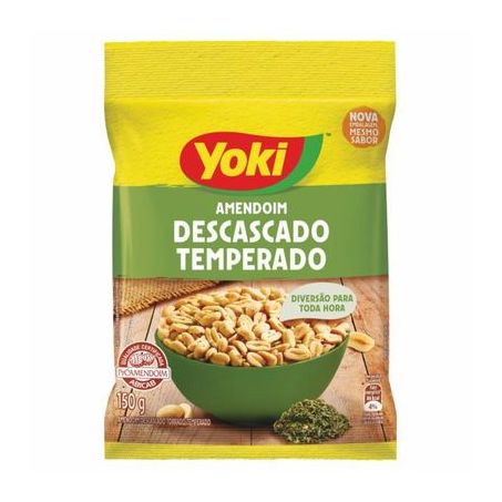 AMENDOIM YOKI 150G TEMPERADO