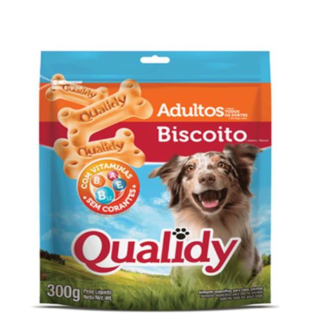 Biscoito qualidy adultos 300g