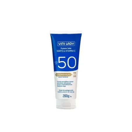 PROTETOR SOLAR VINI LADY FPS 50 200 GR            