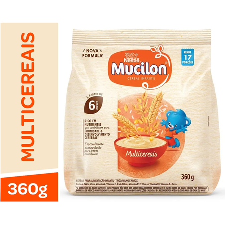 CEREAL MUCILON NESTLÉ MULTI CEREAIS SC 360G