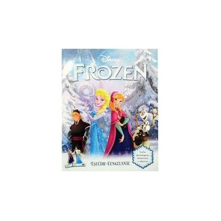 LIVRO FROZEN ESTUDIO CONGELANTE DCL DISNEY        