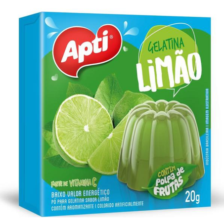 GELATINA APTI 20G LIMAO