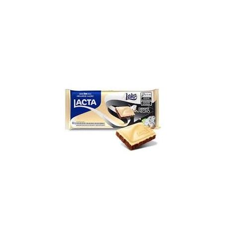 CHOCOLATE LACTA DIAMANTE NEGRO LAKA 80G