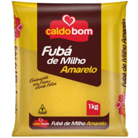 Fuba amarelo caldo bom 500gr