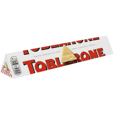 Toblerone chocolate branco 100g