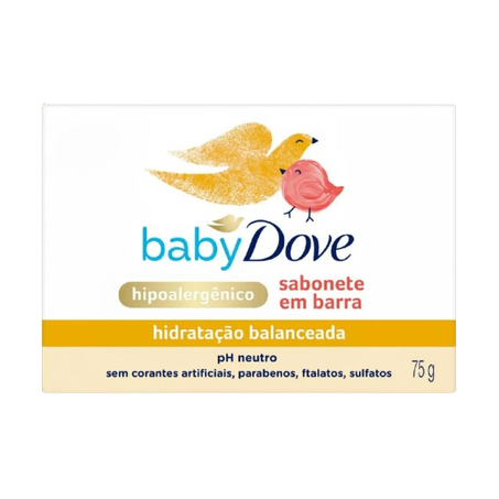 Sabonete dove baby hidratação balanceada 75g