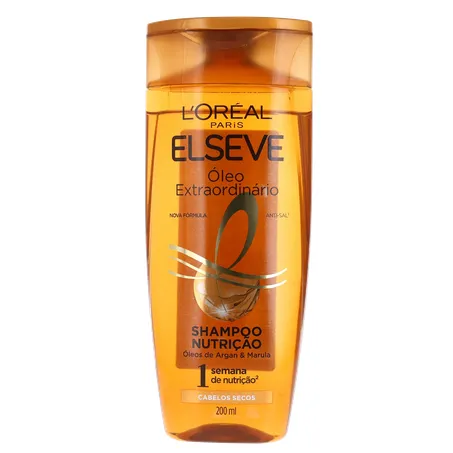 Shampoo Elseve Nutrição Óleo Exrtaordinário 200ml