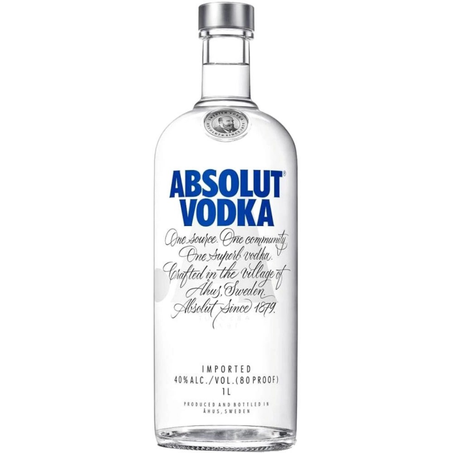 Vodka absolut 1l