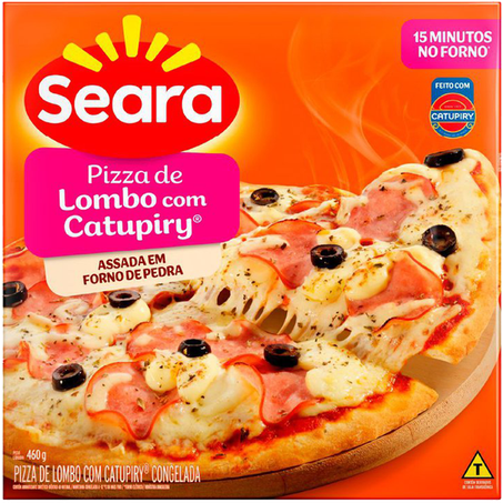 PIZZA LOMBO CATUPIRY SEARA 450G