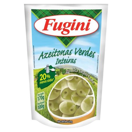 AZEITONAS VERDES INTEIRAS FUGINI SACHÊ