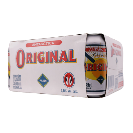 Cerveja antarctica original pilsen 350ml caixa com 12un 360-5