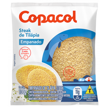 Peixe Steak Tilapia Copacol 100g Individual