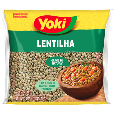 Lentilha yoki 400g t2