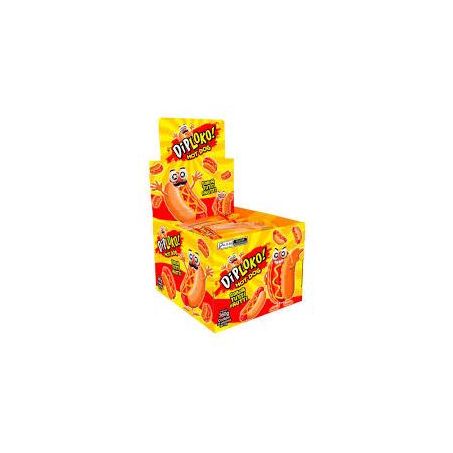 Bala gelatina dip loko hot dog 15g