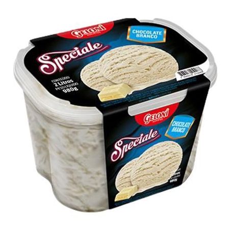Sorvete Geloni 1.5l Tradicional Chocolate Chocolate Branco