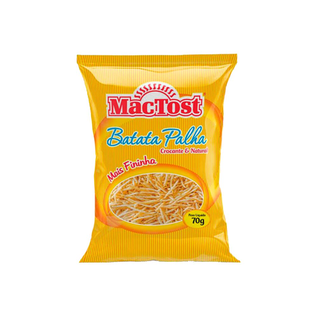 Batata Palha Mactost Mais Fininha 70G
