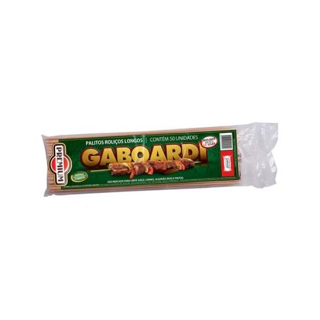Espeto Para Churrasco Gaboardi 25cm Embalagem 50 Un