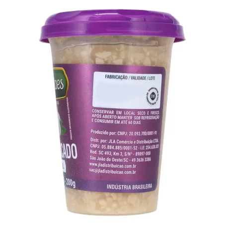 Alho quintaes puro picado 200g 360-9