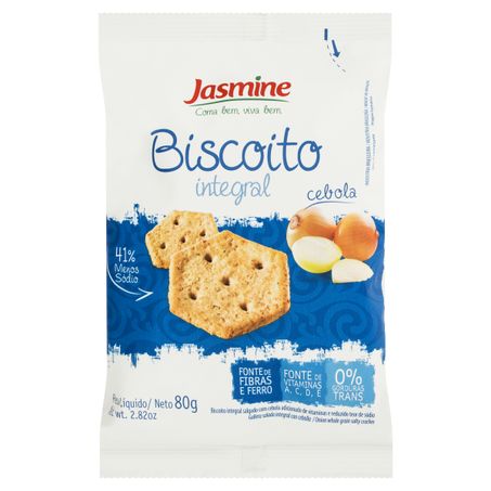 BISCOITO INTEGRAL CEBOLA JASMINE