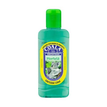 Limpador Perfumado de Ambientes Coala Hortelã Frasco 120ml