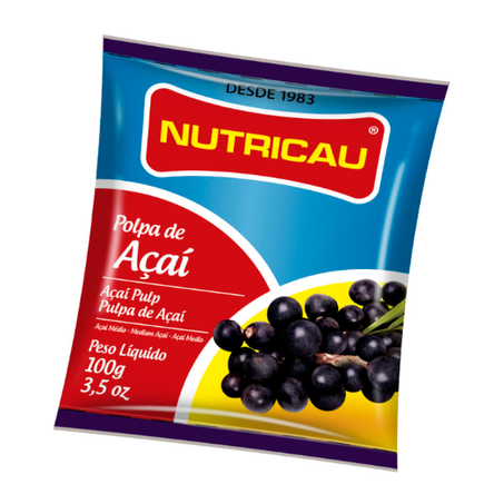 POLPA FRUTA NUTRICAU ACAI 100G