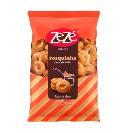 Biscoito zeze rosquinha leite 300g.