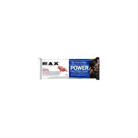 BARRA POWER PROTEIN BAR 41G MORANGO SENSAT